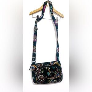 Vera Bradley Petite Crossbody Bandana Swirl